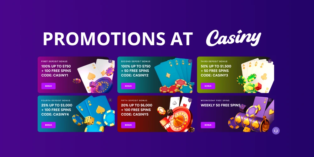 Casiny Bonus Code for Online Casino Players in Australia